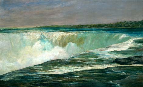 Niagara Falls, 1878, by William Morris Hunt