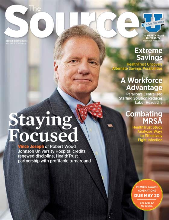 Cover pdf, The Source, 2nd Quarter 2013 issue.