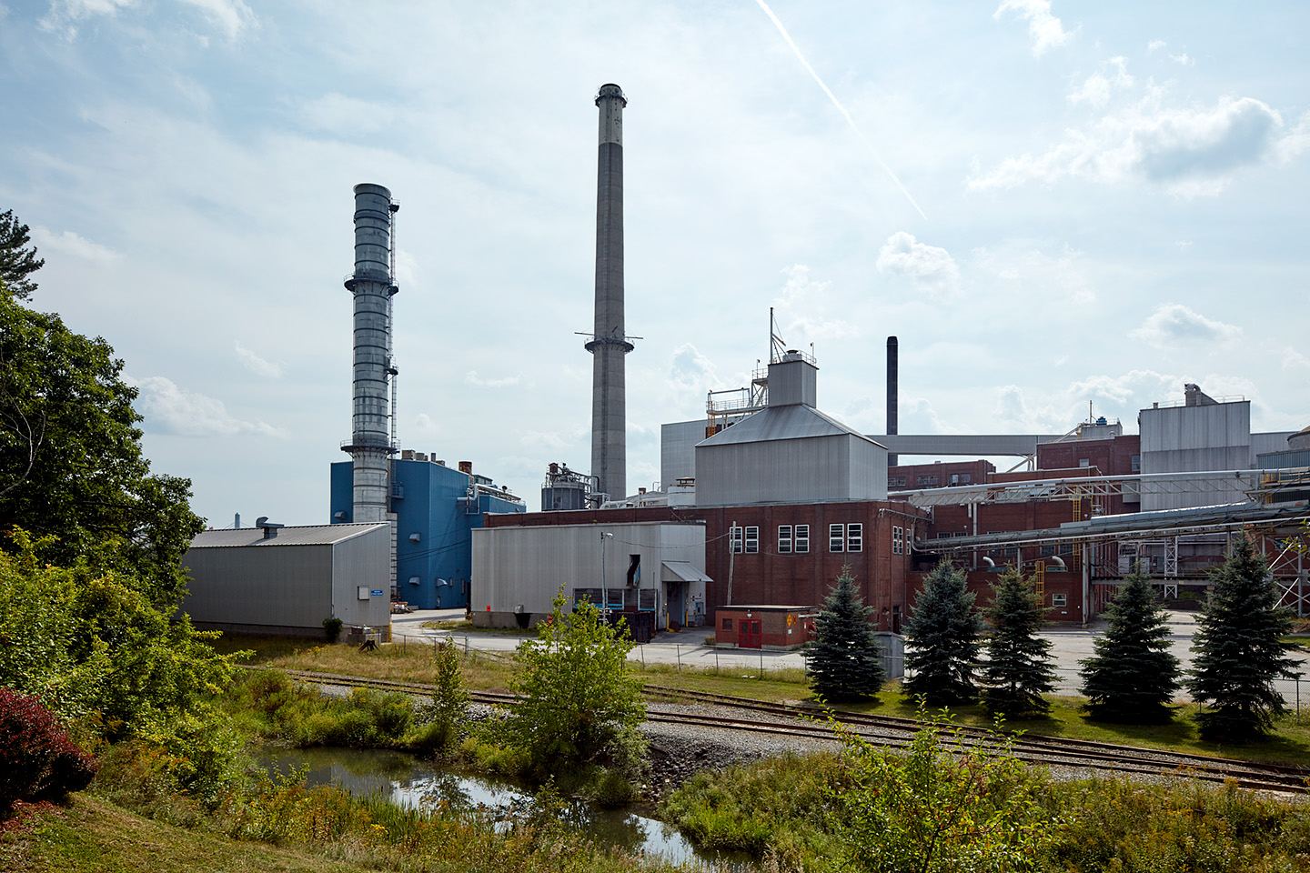 Mothballed paper mill. Canon 5DS R with the 24mm TSE II lens. Bucksport, ME. August, 2015.