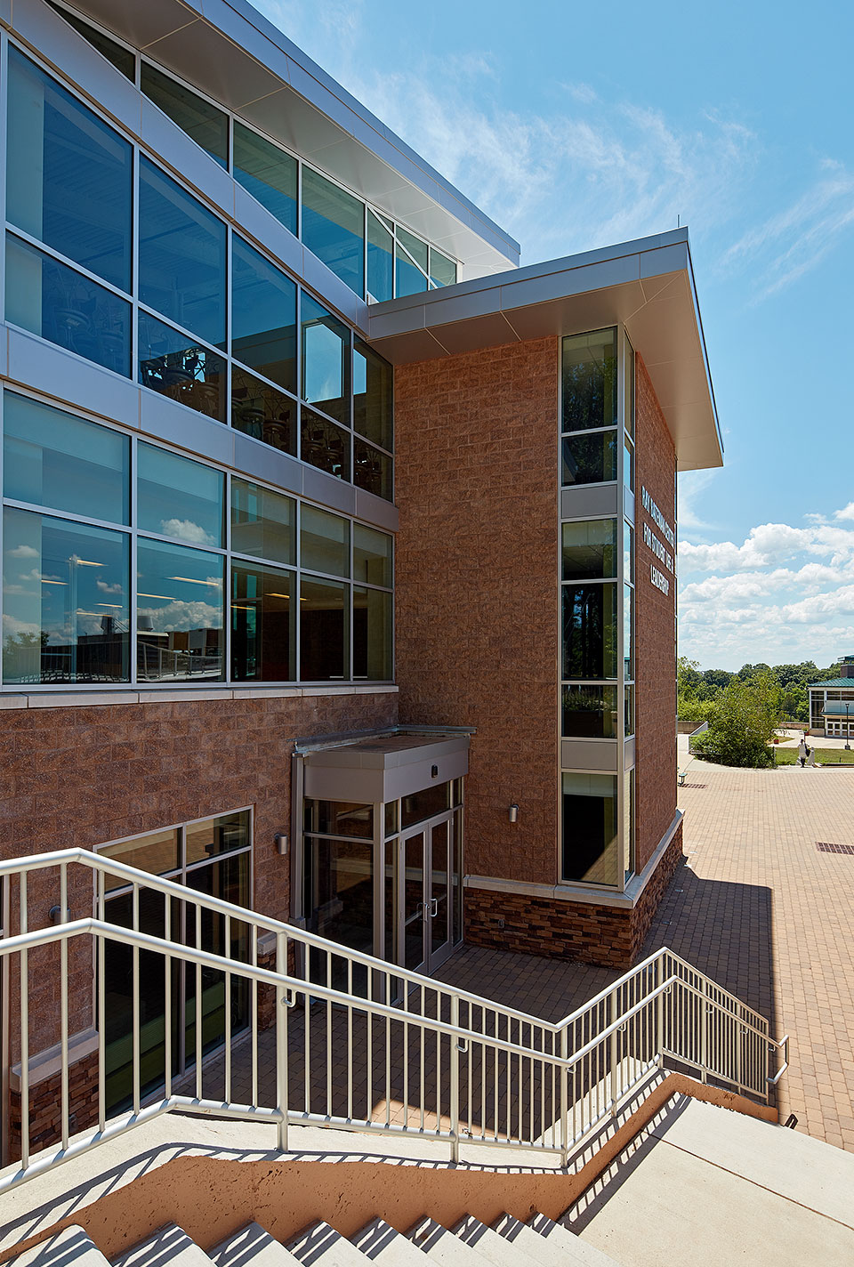 Raritan Valley Community College's newest building, the Ray Bateman Center for Student Life and Leadership, meets LEED standards and helped the school secure a 2016 Green Ribbon School designation from the U.S. Department of Education. June, 2016.
